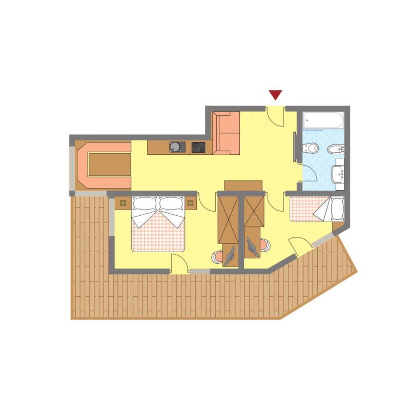 Appartement Pera Ciaslat à Calfosch Extérieur photo